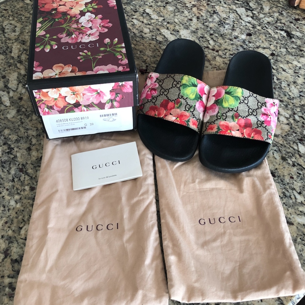 Women's Gucci Blooms Slides size 39